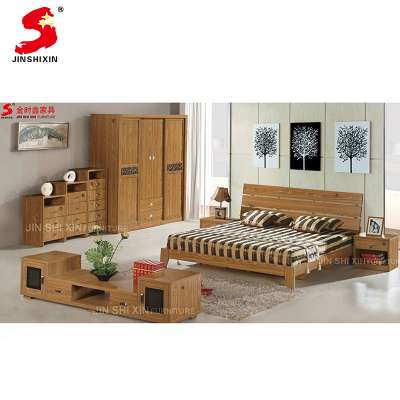 Modern china foshan MDF wooden bedroom furniture bedroom set malaysia