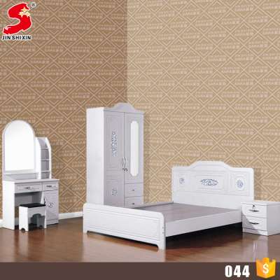 Latest bed room furniture designs custom made apartment wooden bedroom set