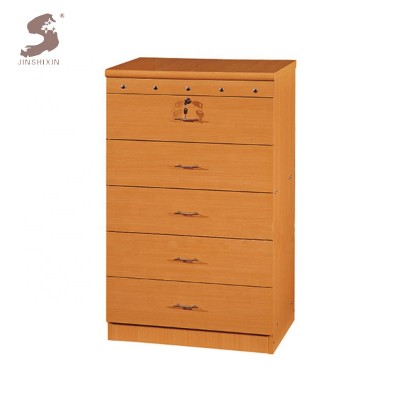 2019 The latest bedroom set 5 drawer wooden chest furniture